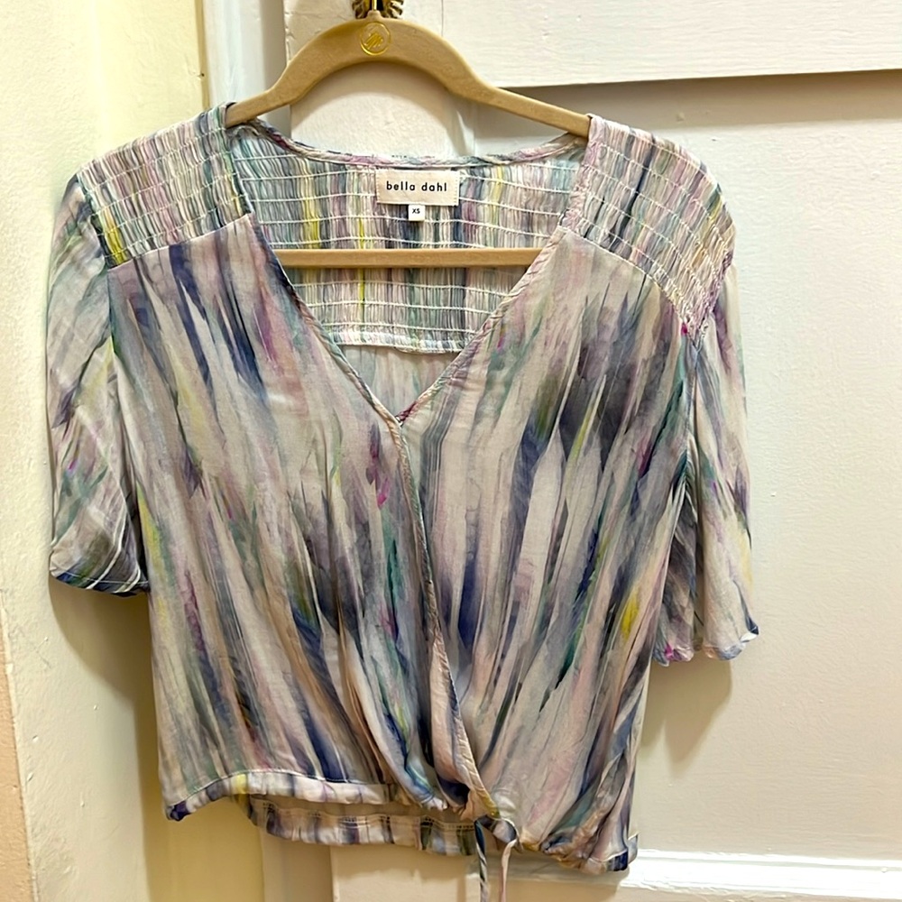 Bella Dahl XS pastel color blouse - Picture 4 of 4